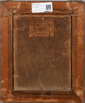 NILS FORSBERG, olja på pannå, signerad.