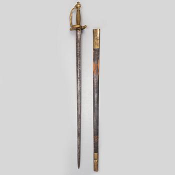 A Swedish sword, second half of the 18th century.