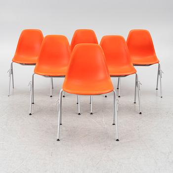 Charles & Ray Eames, stolar, 6 st, "DSS" Vitra.