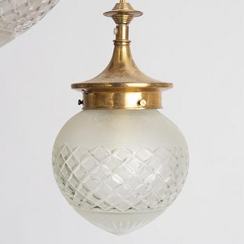 Taklampa, jugend, 1900-talets början.