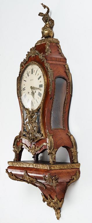 A Swedish Rococo bracket clock by Petter Ernst (1753-1784).