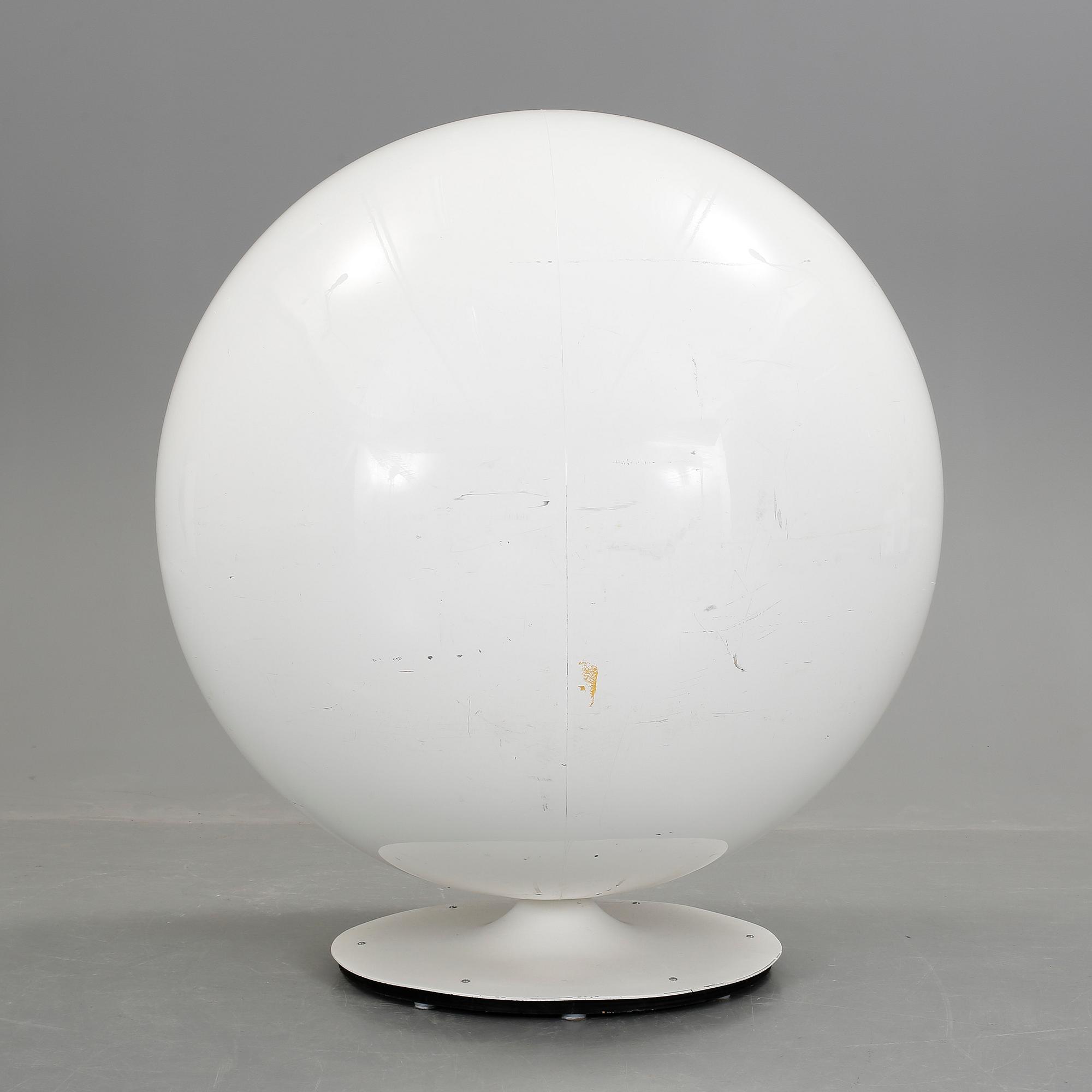 FÅTÖLJ, 'Åskbollen', Eero Aarnio, Adelta, Finland.