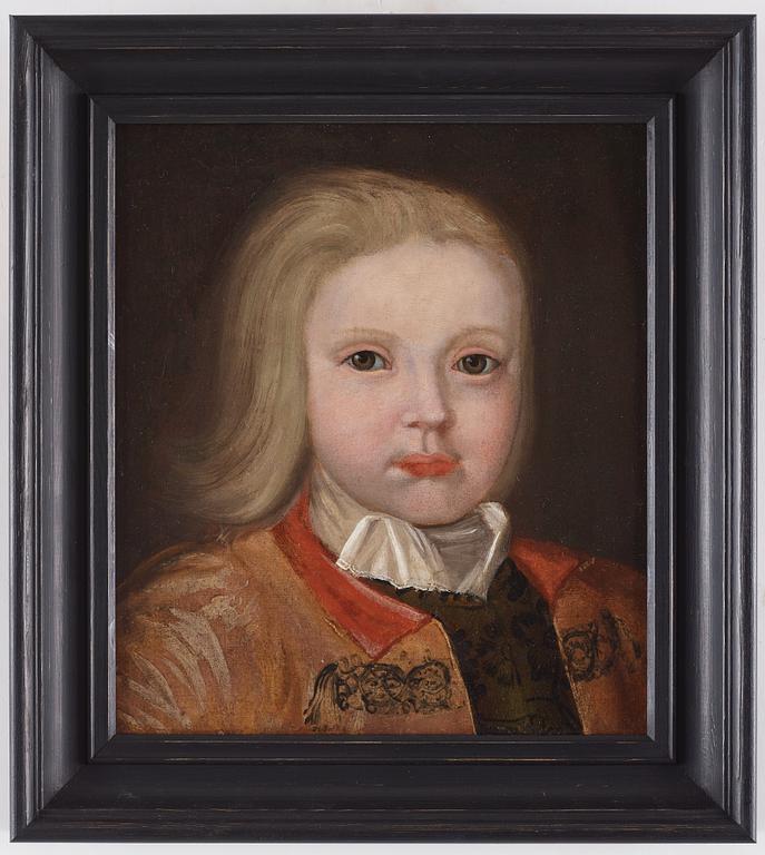 Edward Orm, Portrait of a young boy, probably the artist's son Gabriel E. Orm (1707-1781).