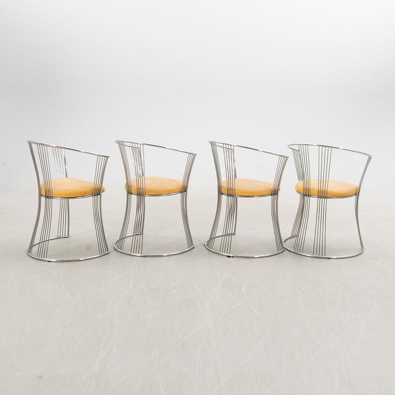 Chairs 4 pcs Italy 1980s/90s.