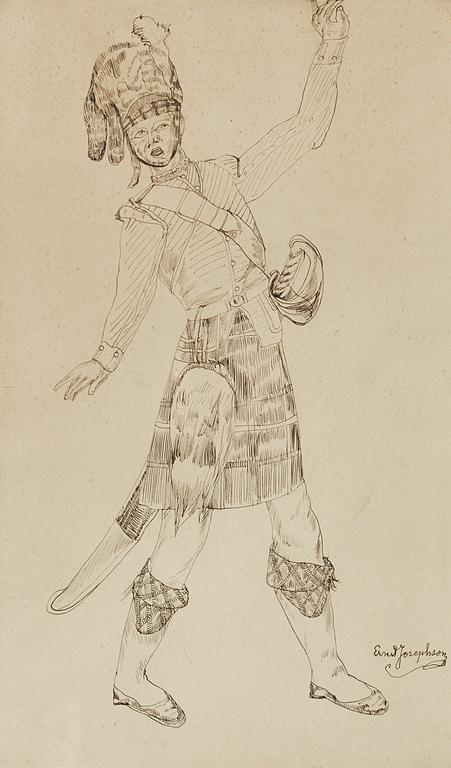Ernst Josephson, "Högländare" (Highlander).