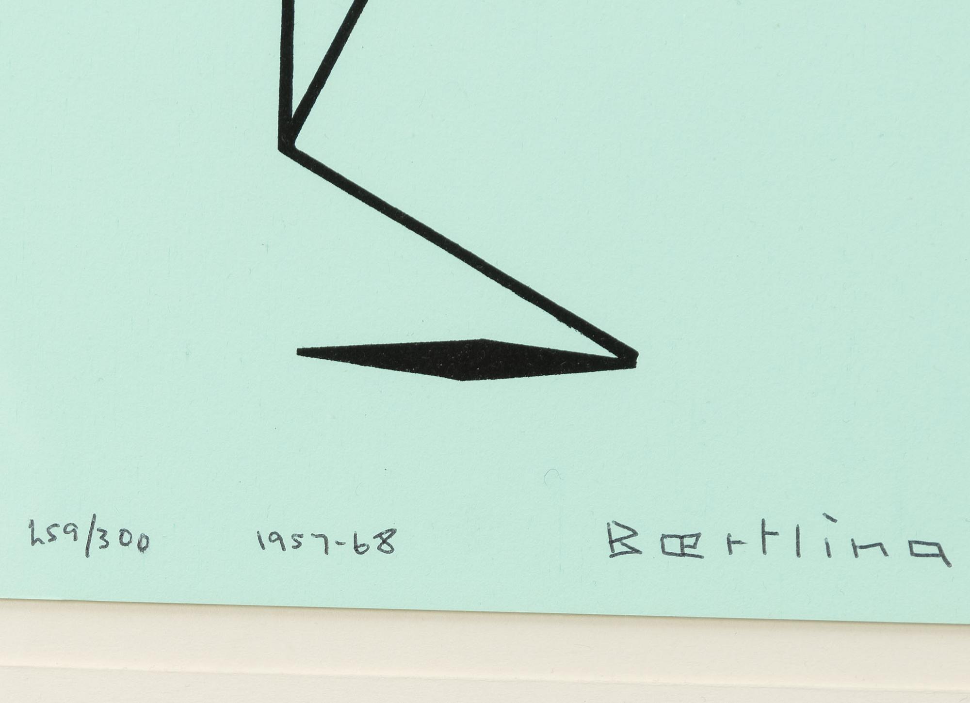 Olle Bærtling, "Kero". Ur sviten: "The Angles of Open Form Infinite Space from Cinètisme to Open Form 1949 - 1968".