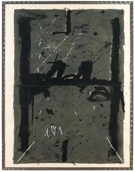 490. Antoni Tàpies, "La grande grise".