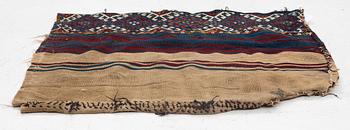An antique soumak 'Bagface', ca 115 x 81 cm, Probably Cappadocia.