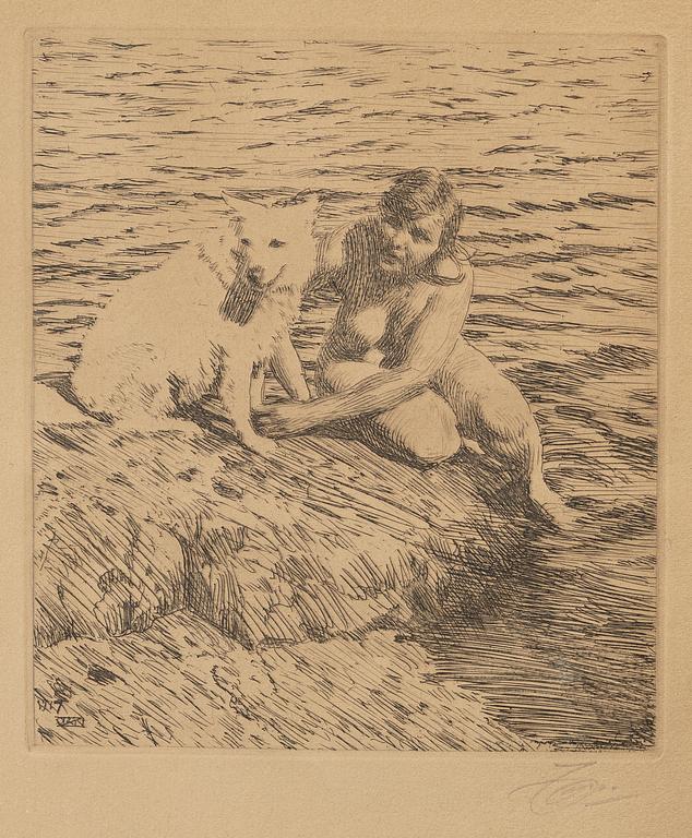 Anders Zorn, "Sappo".
