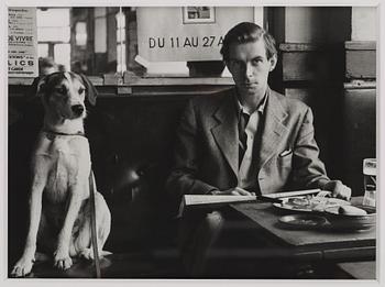 Christer Strömholm, "Leo äter frukost", 1948.