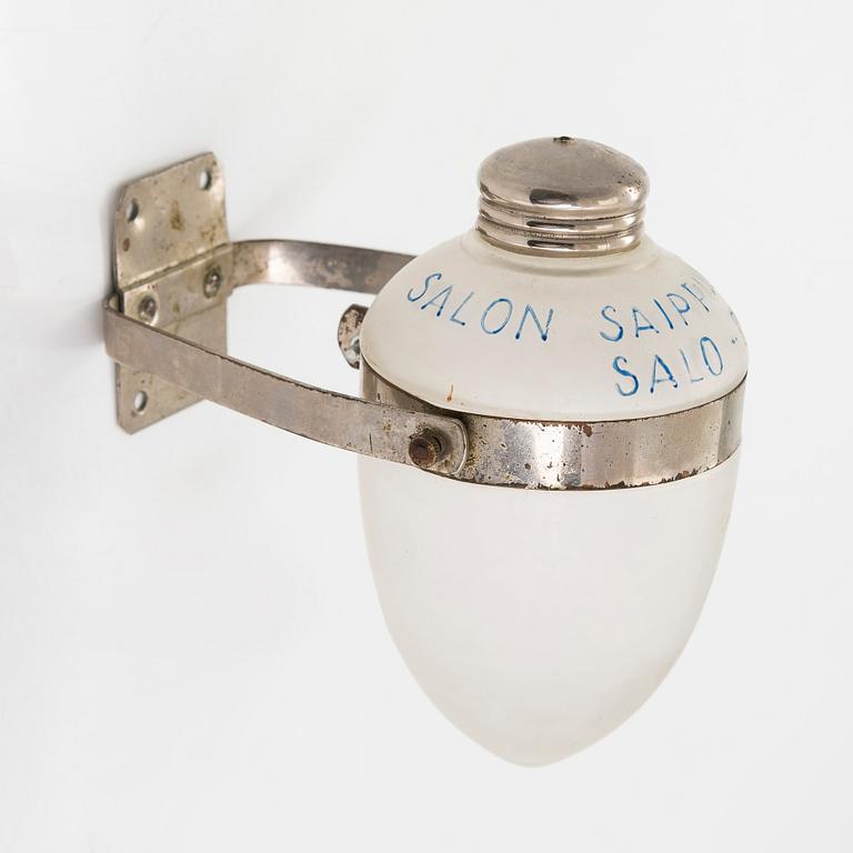 A 1930s soap bottle for Salon Saippuatehdas Oy.