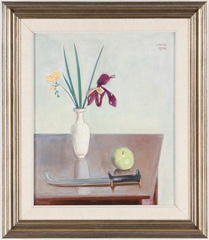 EINAR JOLIN, oil on canvas, signed.