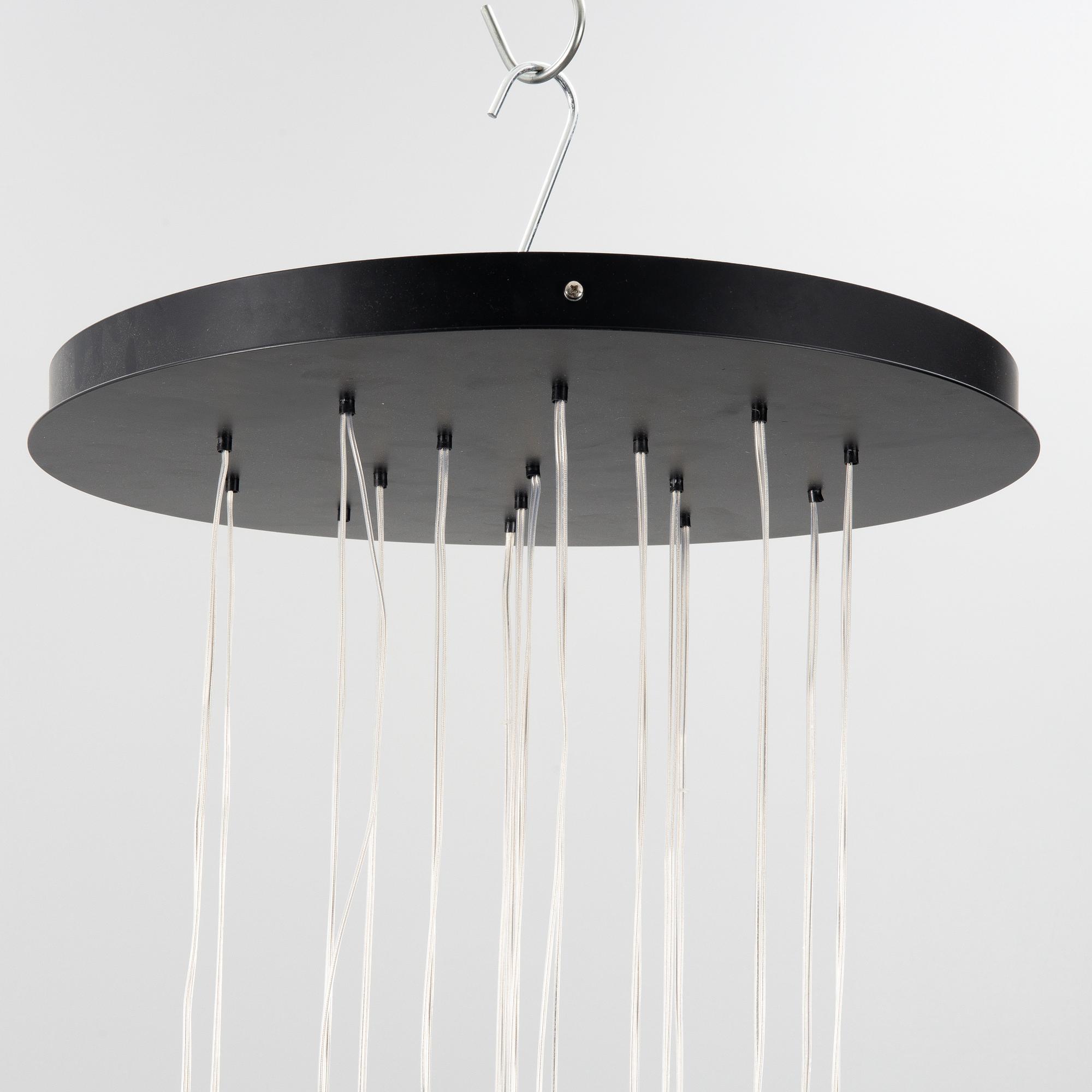 Giorgetti R&D, a 'Leaf' ceiling lamp, 2010s.