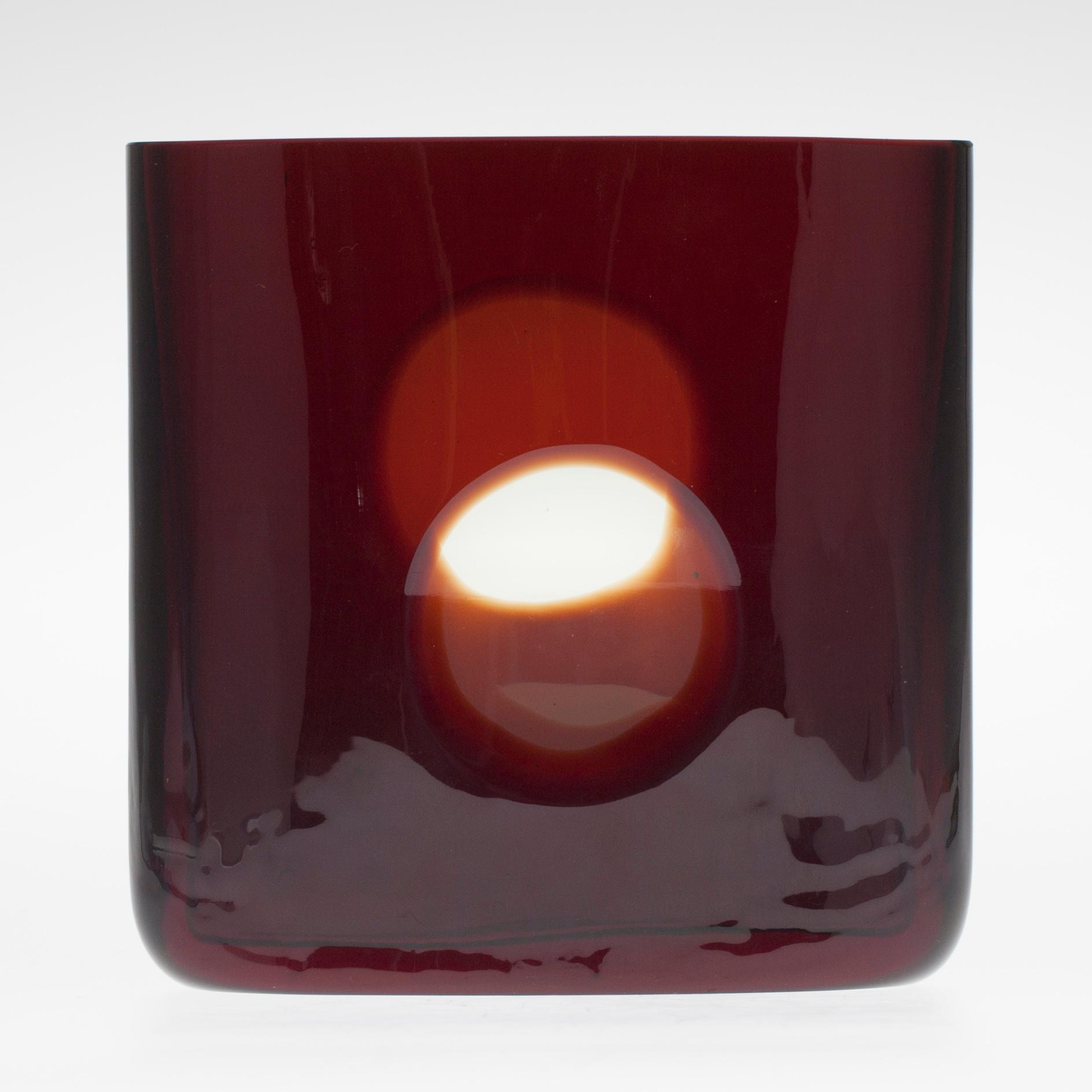 VAS, glas, signerad Tapio Wirkkala 3304, Iittala 1900-talets senare hälft.