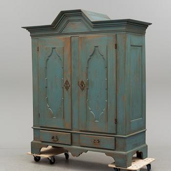 A 18th century baroque cabinet.