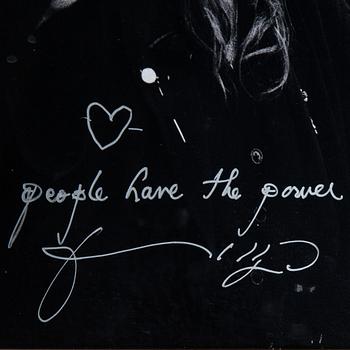 FOTOGRAFI, "Patti Smith", av Micke Sandström. Säljes till förmån för Hjärt-Lungfonden.