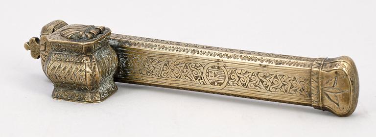 SKRIVDON, sk divit, gulmetall, ottomansk stil.