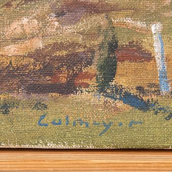 Gösta Calmeyer, Motif from Österlen.