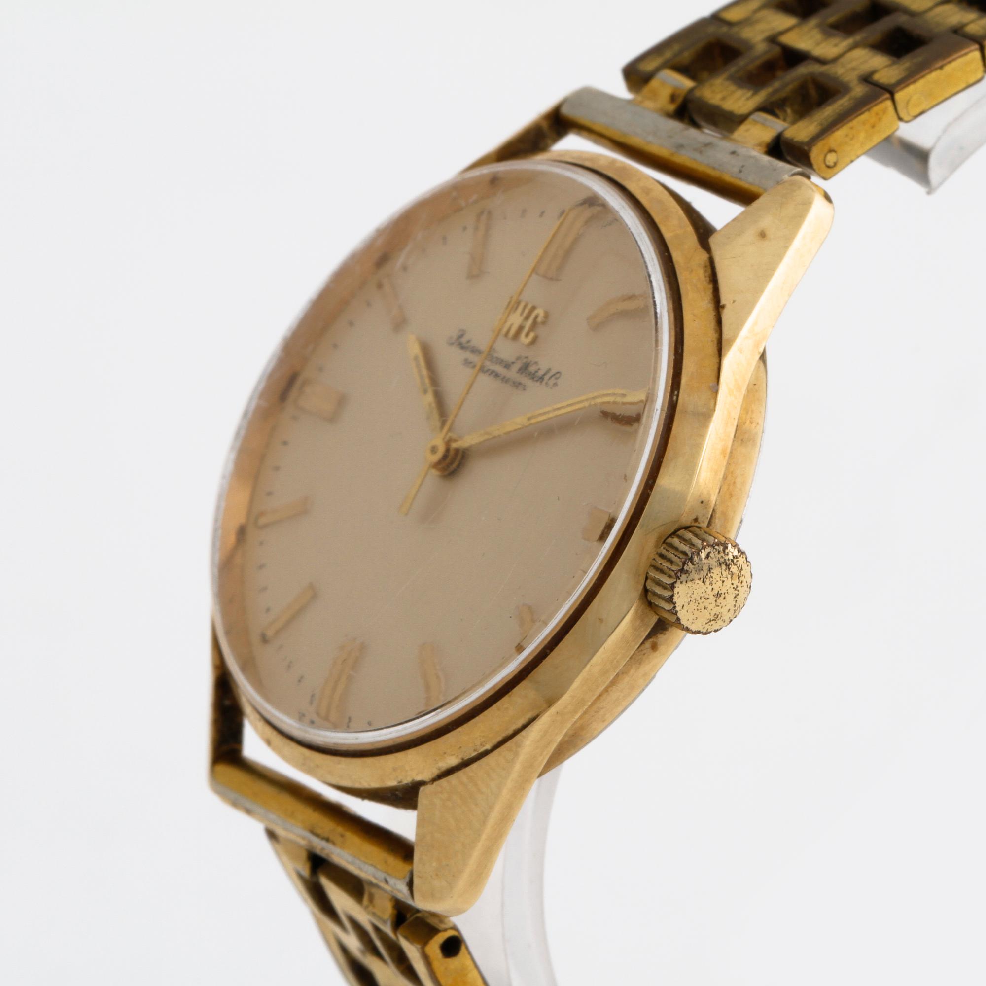 IWC, International Watch Co., Schaffhausen, armbandsur, 35 mm.