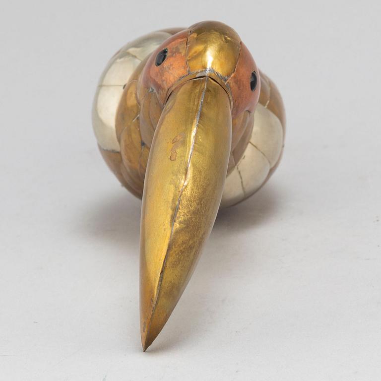 SERGIO BUSTAMENTE, tillskriven, skulptur, mässing och koppar, omkring 1970.