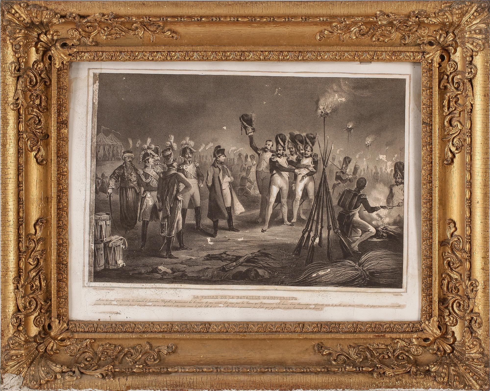 RAMAR, ett par, senempire, 1800-tal.