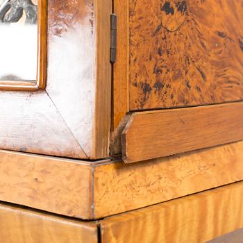 A mid 19th century grandfather clock.