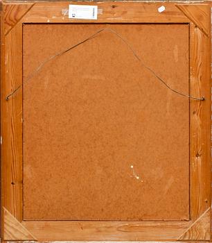 OKÄND KONSTNÄR, olja på duk, sign G Thomaeus. 1900-tal.