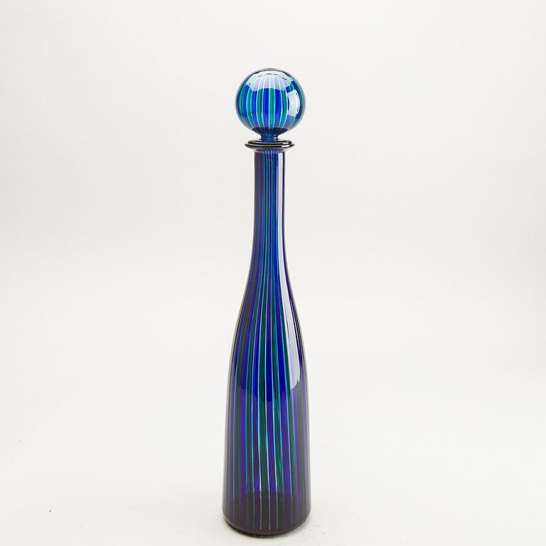 Gio Ponti, Carafe with stopper, for Venini.