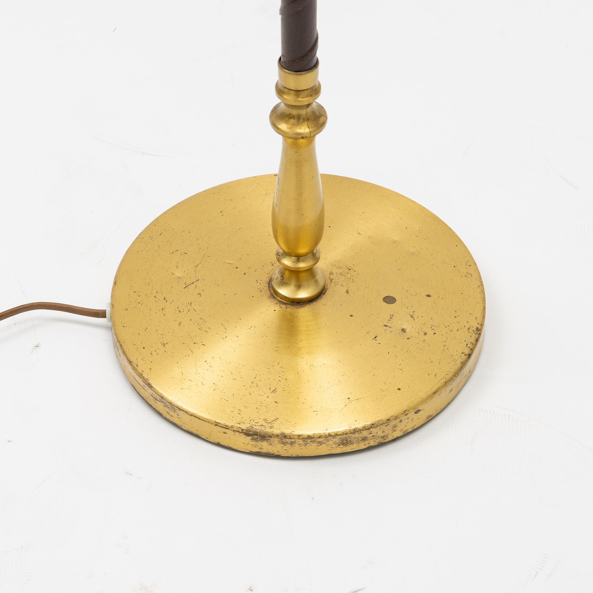 Einar Bäckström, a model 7402 floor lamp, mid 20th century.