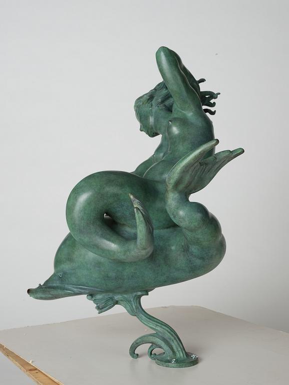 Carl Milles, Naiad and dolphin.