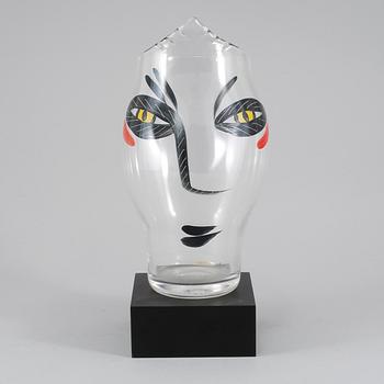 VAS, glas, Ulrica Hydman-Vallien, Kosta Boda, 1900-talets slut.