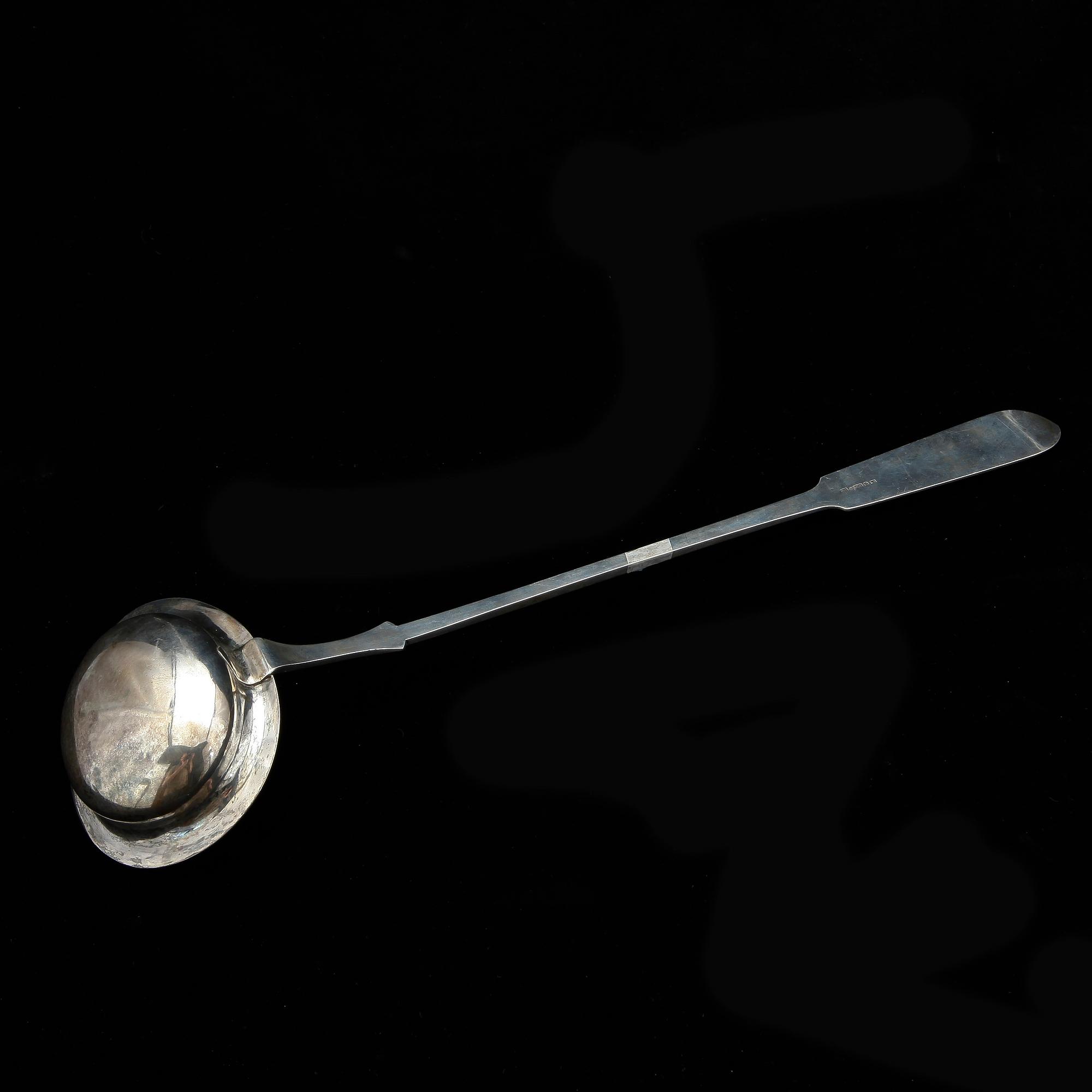 SOPPSLEV, silver, Vasa, Finland 1902. Totalvikt ca 230 gram.