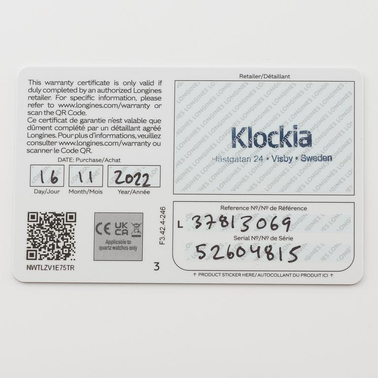 Longines, HydroConquest, armbandsur, 41 mm.