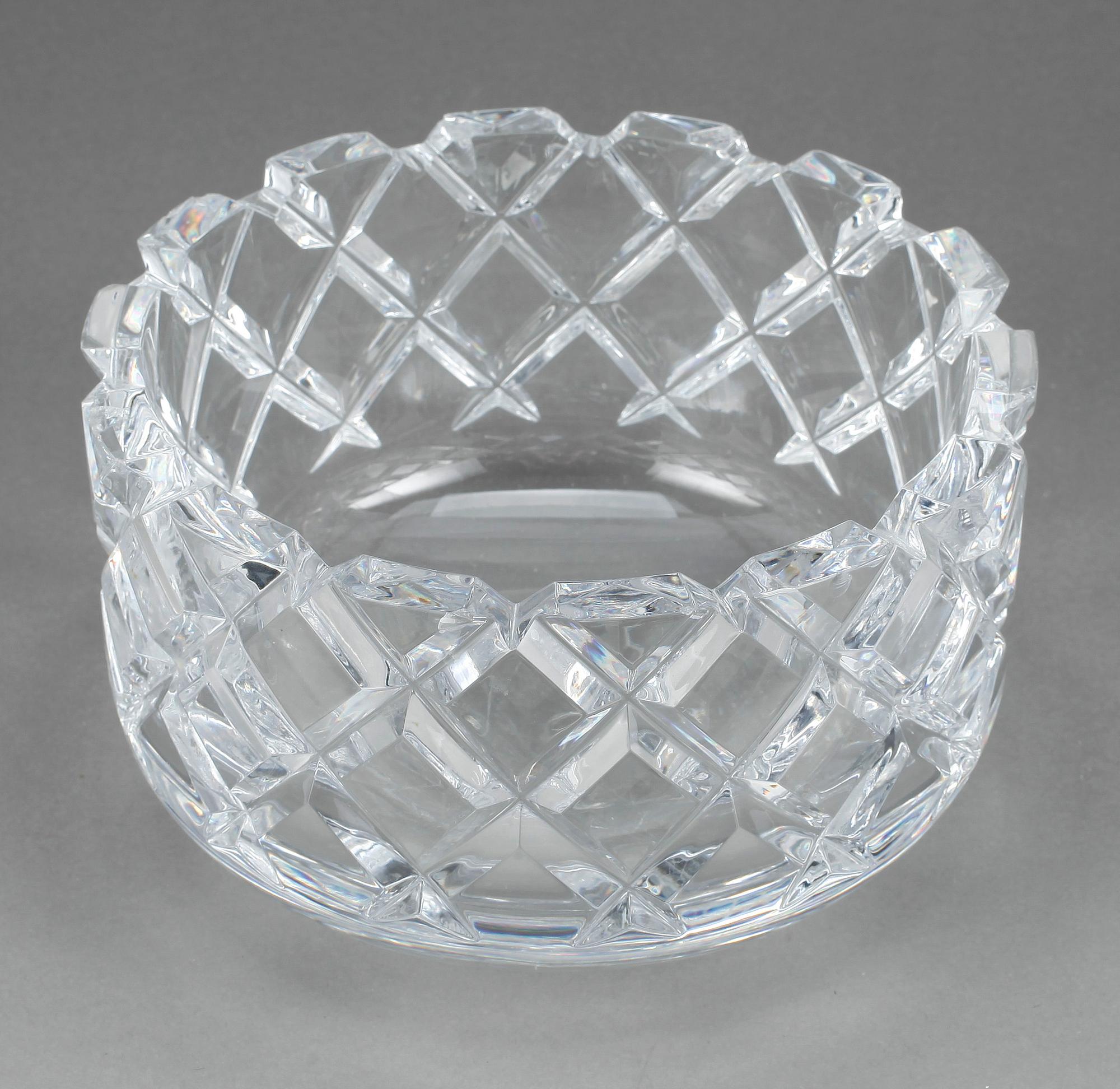 SKÅL, glas, "Sofiero", Gunnar Cyrén, Orrefors, signerad.