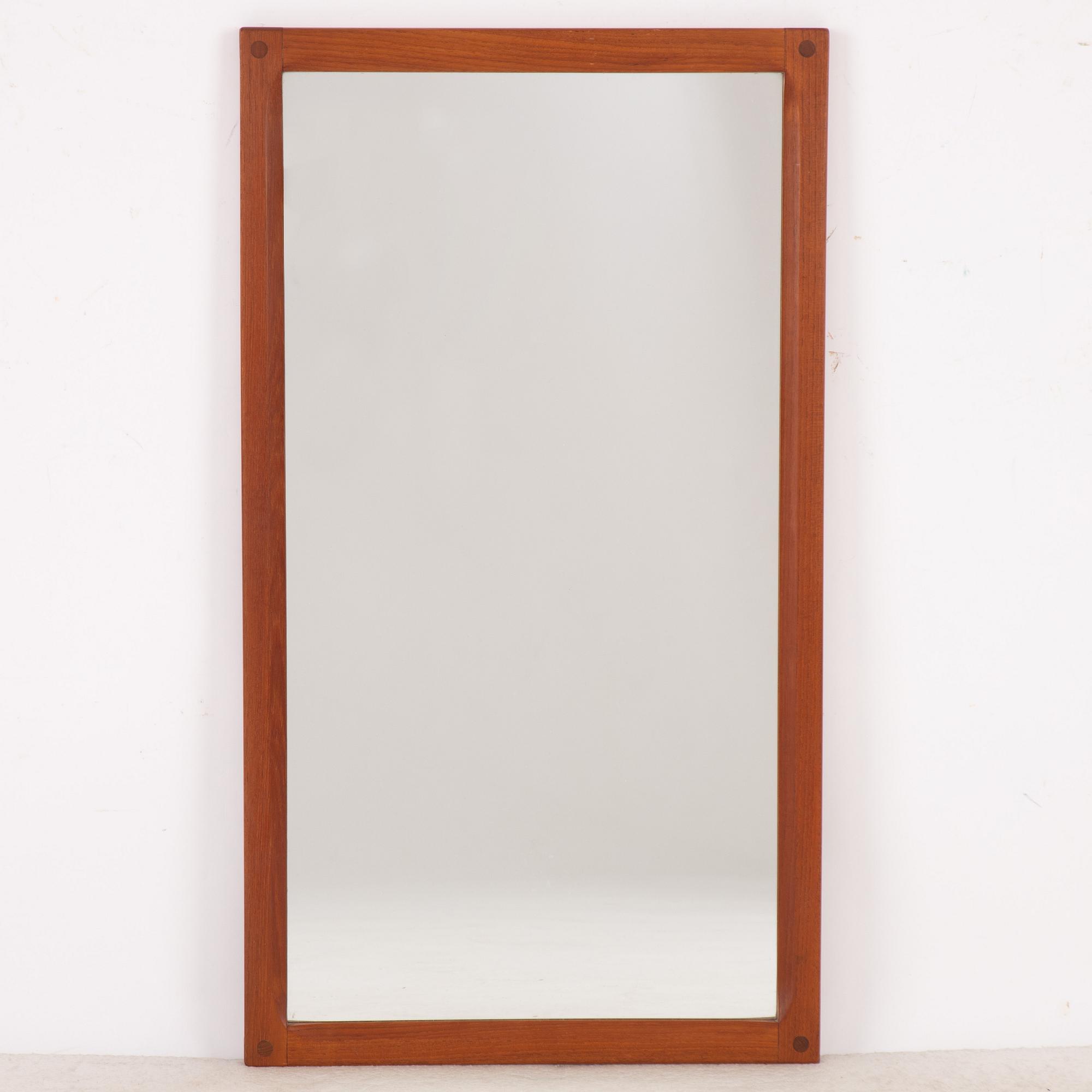 Aksel Kjersgaard, a mirror, Denmark, 1950s-60s.