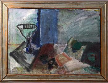 LILLEMOR RUDOLF-HALL, olja på duk, monogramsign.