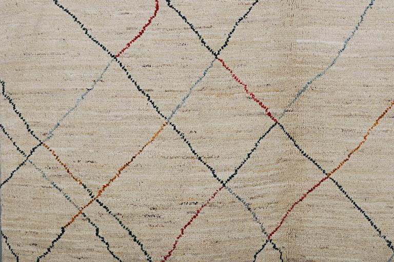 A rug, Morocco, ca 243 x 168 cm.