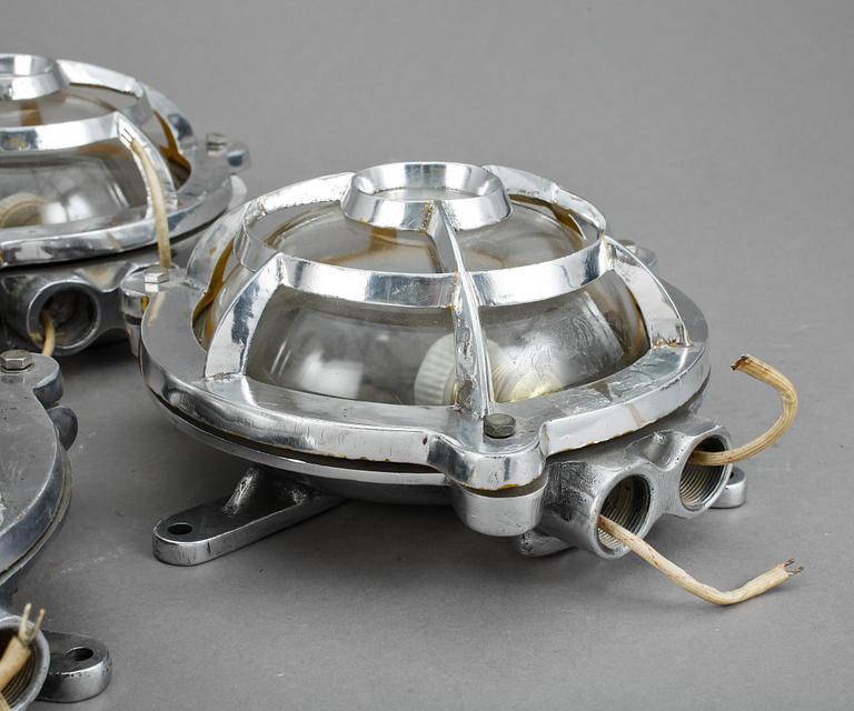 SKEPPSBELYSNING, 4 st, 1900-talets mitt.