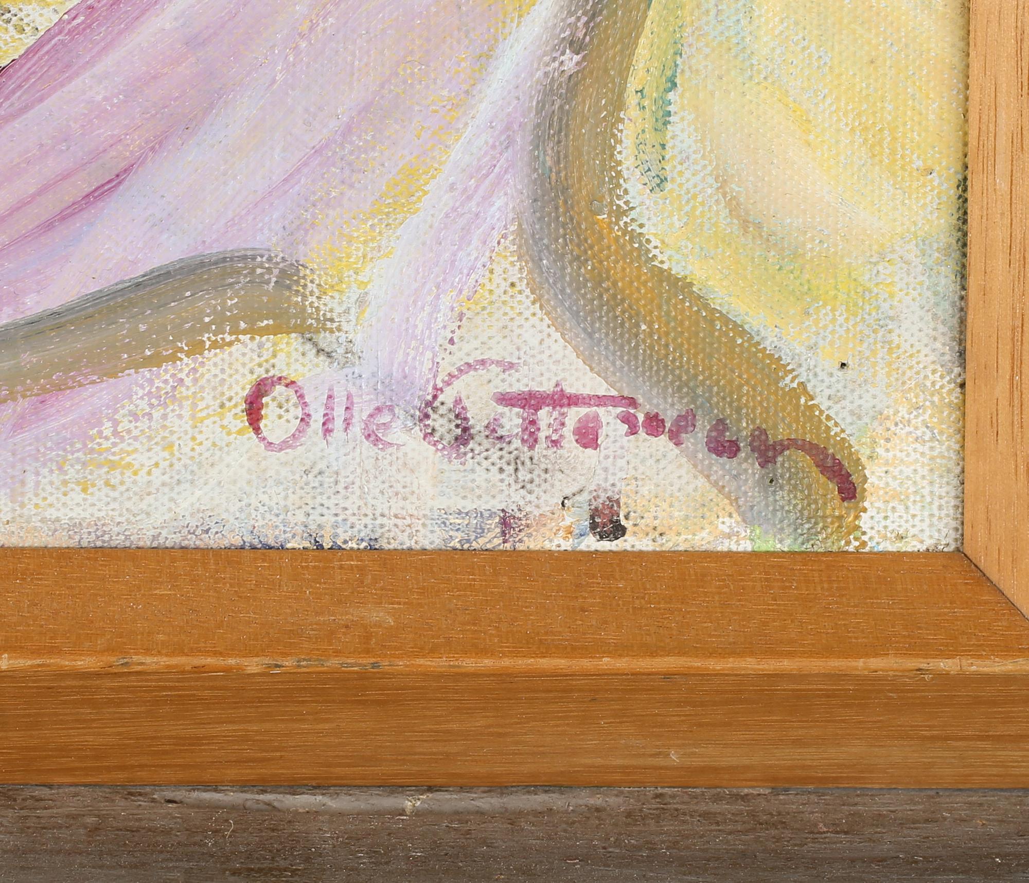 OLLE PETTERSSON, olja på duk, signerad.