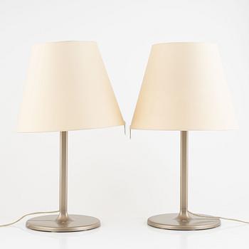 Adrien Gardère, a pair of 'Melampo' table lights, Artemide, Italy, 21st Century.