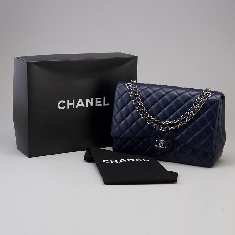 VÄSKA, "Jumbo Single Flap Bag", Chanel, 2009-2010.