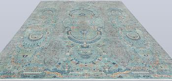 Matta, Ziegler design, s.k. "Mamluk", ca 366 x 269 cm.