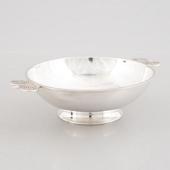 A Swedish Silver Bowl, mark of W.A. Bolin, Stockholm 1944.