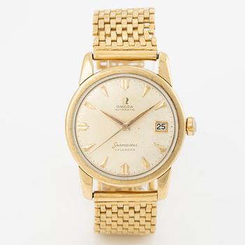 Omega, Seamaster, Calendar, wristwatch, 34 mm.