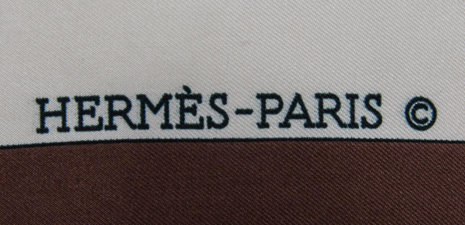 SCARF, "Chasse à Vol", Hermès.