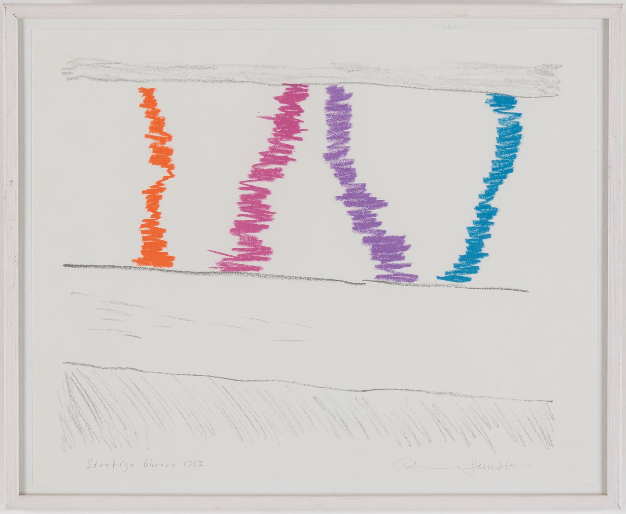 RUNE JANSSON, Lithographs in colour, 3, signed.