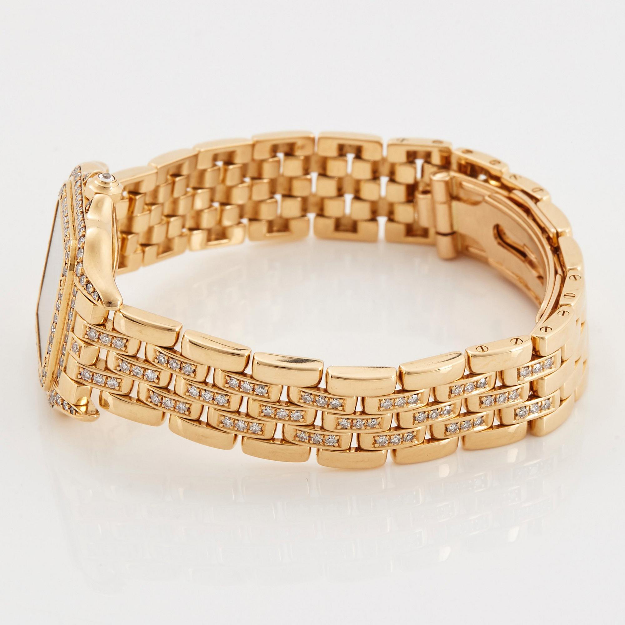 Cartier "Panthère" damarmbandsur.