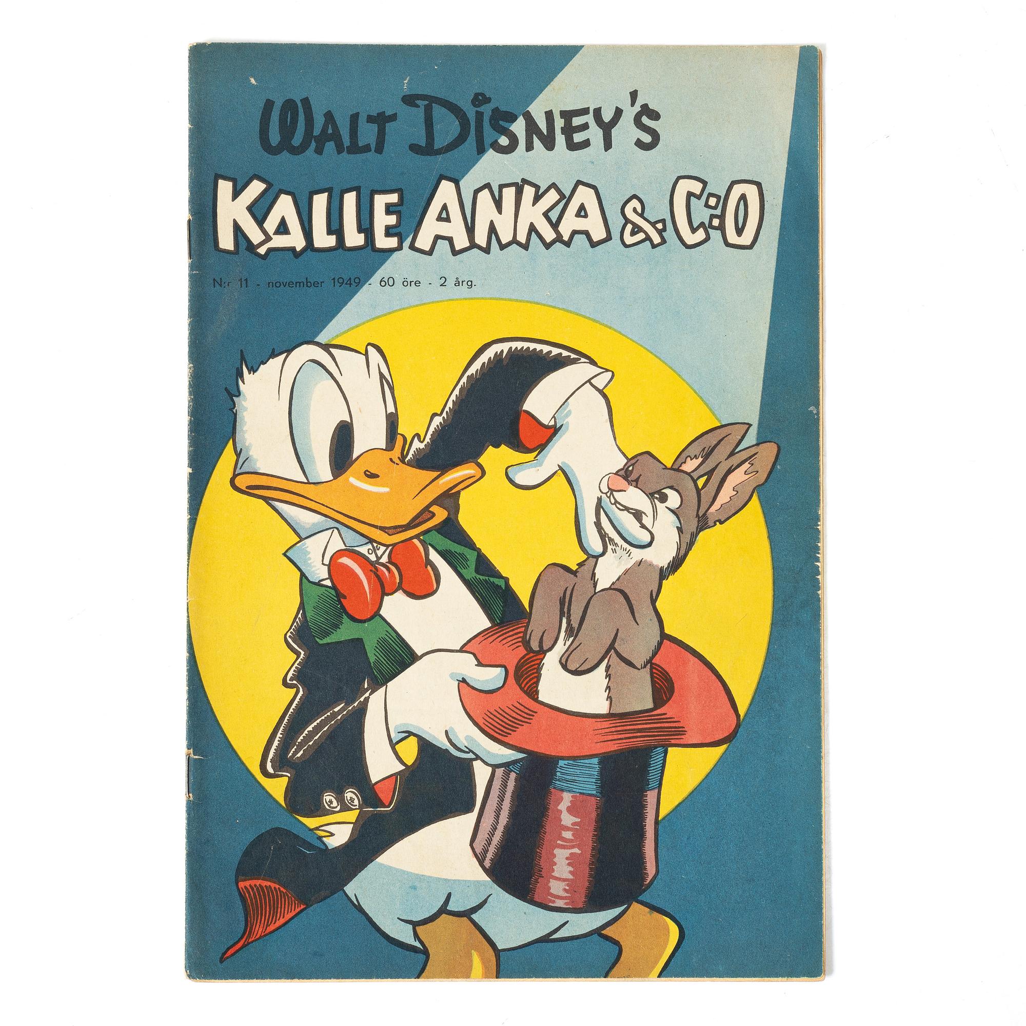 Comic book, Donald Duck & Co, no. 11, 1949.