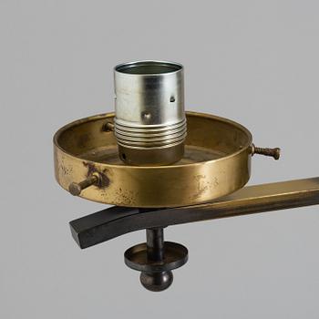 VÄGGLAMPA, funkis, 1930-tal.