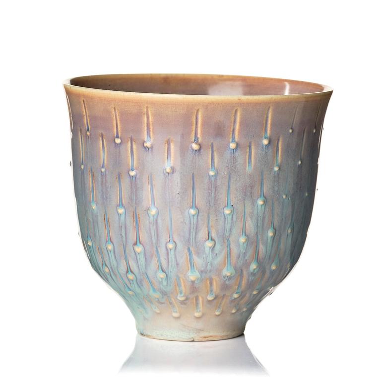 Stig Lindberg, a stoneware vase, Gustavsberg Studio 1944.